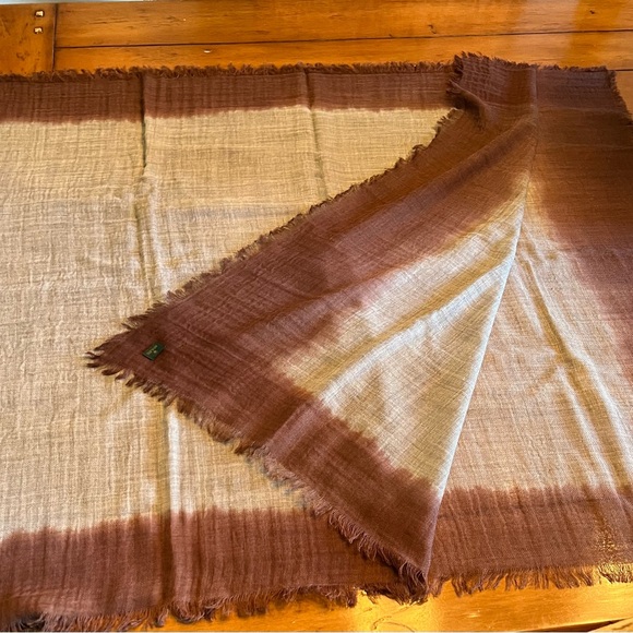 NWT Rolex Unisex, Brown & Gray Scarf, new, complete with original box and paper - Picture 3 of 16